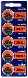 CR1620  MURATA/SONY lithium, 3V blistr 5ks