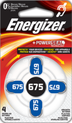 ENERGIZER 675 / PR44, BL8. Baterie do naslouchadel, balení 5 BL