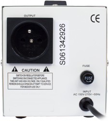 Stabilizátor síťového napětí AVR  2000, 230V 50Hz, 2kVA, s tolerančí odchylkou 3%