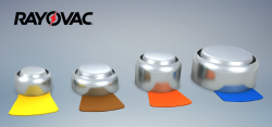 RAYOVAC 675 / PR44 EXTRA baterie do naslouchadel, blistr 6ks.