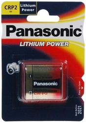 CR-P2 / CR223 PANASONIC lithium 6V, pro automatické splachovače, bezdotykové baterie, spr