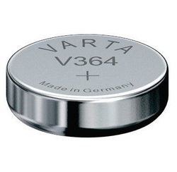 364  VARTA silver-oxid, 363/SR60/SR621SW (6,8x2,1mm) 1,55V