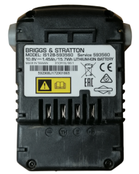 REPASE akumulátoru pro start sekačky BRIGGS & STRATTON 10,8V/2,0Ah Li-Ion