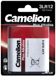 Baterie CAMELION Alkaline 4,5V plochá 3LR12