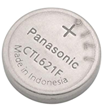 CTL621F Capacitor, watch Casio  1,5V  2,5mAh  6,8x2,1mm Panasonic-holý článek