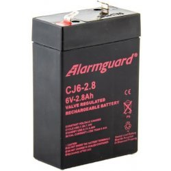 Pb  6V /   2,8Ah (66x33x97) na výšku  Alarmguard CJ6-2,8