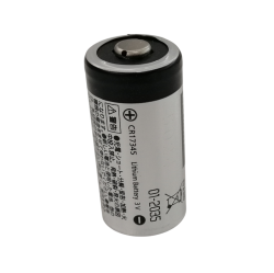 PANASONIC Industrial CR123A lithium, 3V. Baterie pro alarm, svítilny, foto, dálkový ovladač