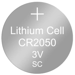 CR2050  lithium, 3V