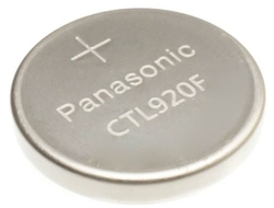 CTL920F Capacitor, watch Casio  2,3V  5,5mAh  9,5x2,5mm Panasonic-holý článek