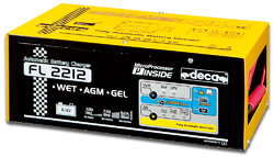 Profesionální nabíječka olověných baterií DECA FL 2212, 6-12V  15-260Ah