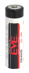 EVE ER 14505 lithium 3,6V  (AA), ekvivalent Saft 14500 STD