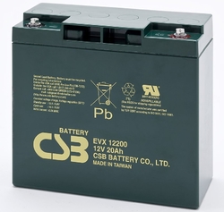 Baterie 12V  20Ah, AGM trakční/cyklický olověný akumulátor pro hluboké cyklické vybíjení