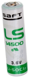 SAFT LS 14500 STD lithium 3,6V  (AA)