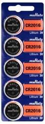 CR2016  MURATA/SONY lithium, 3V blistr 5ks