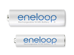 Akumulátor Panasonic Eneloop AAA, R3 800/750mAh Ni-MH (HR-4UTGB)  vývody pin 1+1