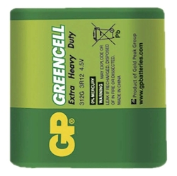 Baterie GP GreenCell 4,5V plochá 3R12
