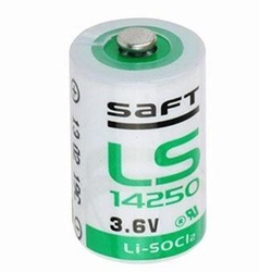 SAFT LS 14250 STD lithium 3,6V  (1/2AA), MASTERPACK 10ks