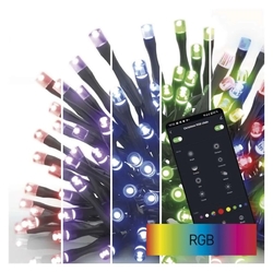 SMART Wi-Fi vánoční řetěz  80x LED  8m RGB - 64 režimů EMOS