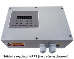 Fotovoltaický střídač a MPPT reguláto MAS2000 pro ohřev vody v bojleru. 230V / 2kW