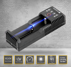 Nabíječka Li-Ion/LiFePO4/Ni-MH everActive UC100, in USB, Power Bank