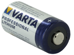 CR123A  VARTA lithium, 3V (CR17345, 2/3A, ER17335, RCR123A)