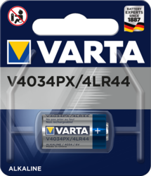 28A  VARTA alkaline 4034 /4LR44/544A/476A/, 6V