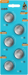 CR2430  VINNIC lithium, 3V blistr 5ks