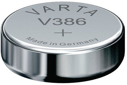 386  VARTA silver-oxid, 301/SR43/SR1142/G12/12GA (11,6x4,2mm) 1,55V
