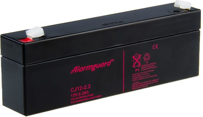 Pb 12V /   2,2Ah (178x34x60) Alarmguard CJ12-2,3 na šířku