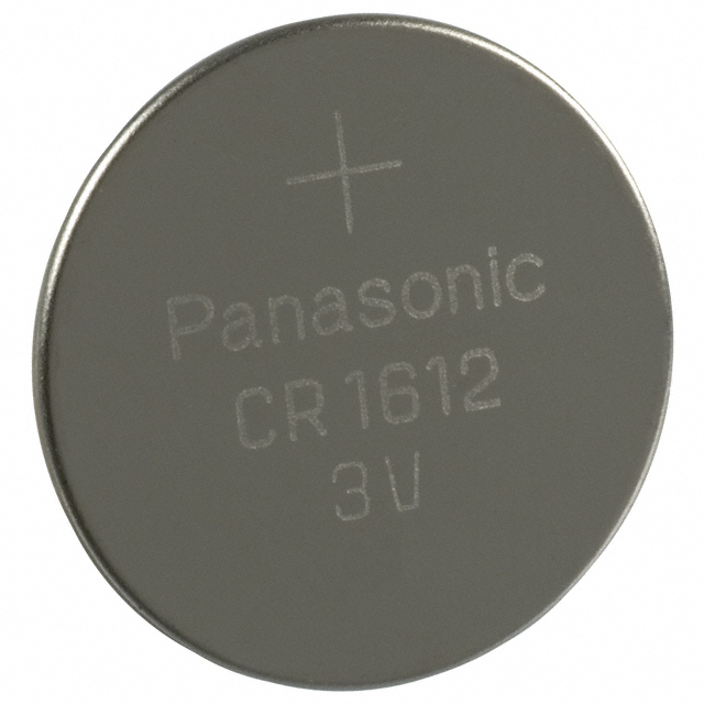 CR1612  PANASONIC lithium, 3V (16,0x1,2mm)