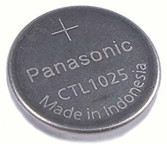 CTL1025 Capacitor, watch Casio  2,3V  18mAh  10x2,5mm Panasonic-holý článek