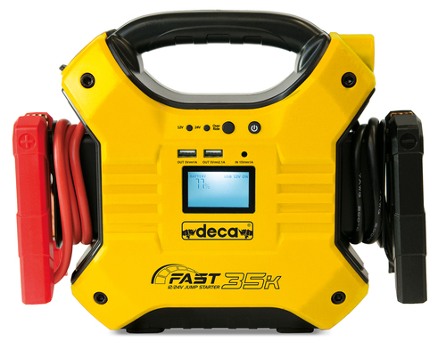 Pomocné startovací zařízení DECA Fast Booster 35K, 12 / 24V  700/500A s aku 35Ah LiFePo