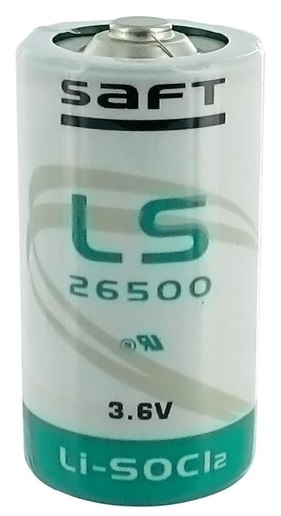 SAFT LS 26500 STD lithium 3,6V  (C)