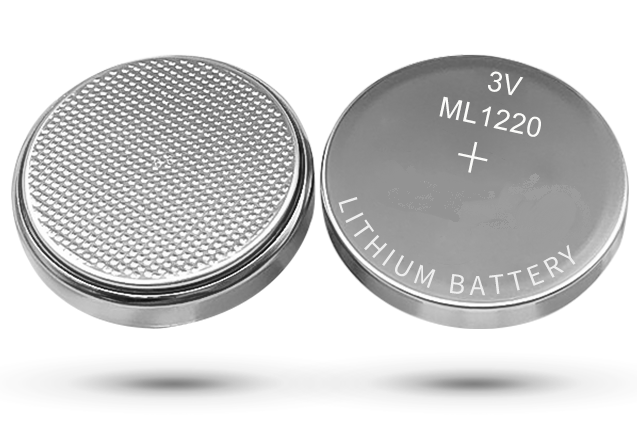 ML1220 Capacitor, nabíjecí baterie Li-Mg 3V  15mAh   12,5x2mm - holý článek