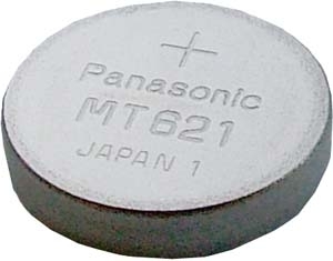 MT621 Capacitor, watch Casio  1,5V  2,5mAh  6,8x2,1mm Panasonic-holý článek