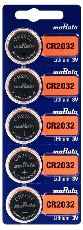 CR2032  MURATA/SONY lithium, 3V blistr 5ks