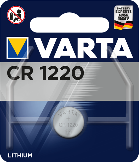 CR1220  VARTA lithium, 3V